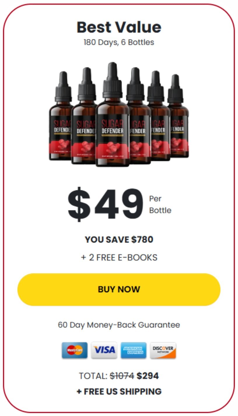 Sugar Defender - Blood Sugar Support