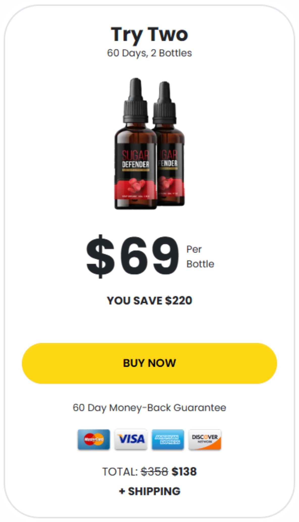 Sugar Defender - Blood Sugar Support