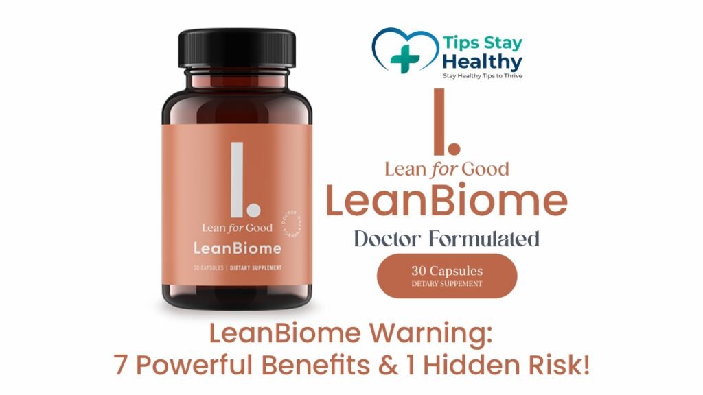 LeanBiome supplement showing benefits and hidden risk for weight loss