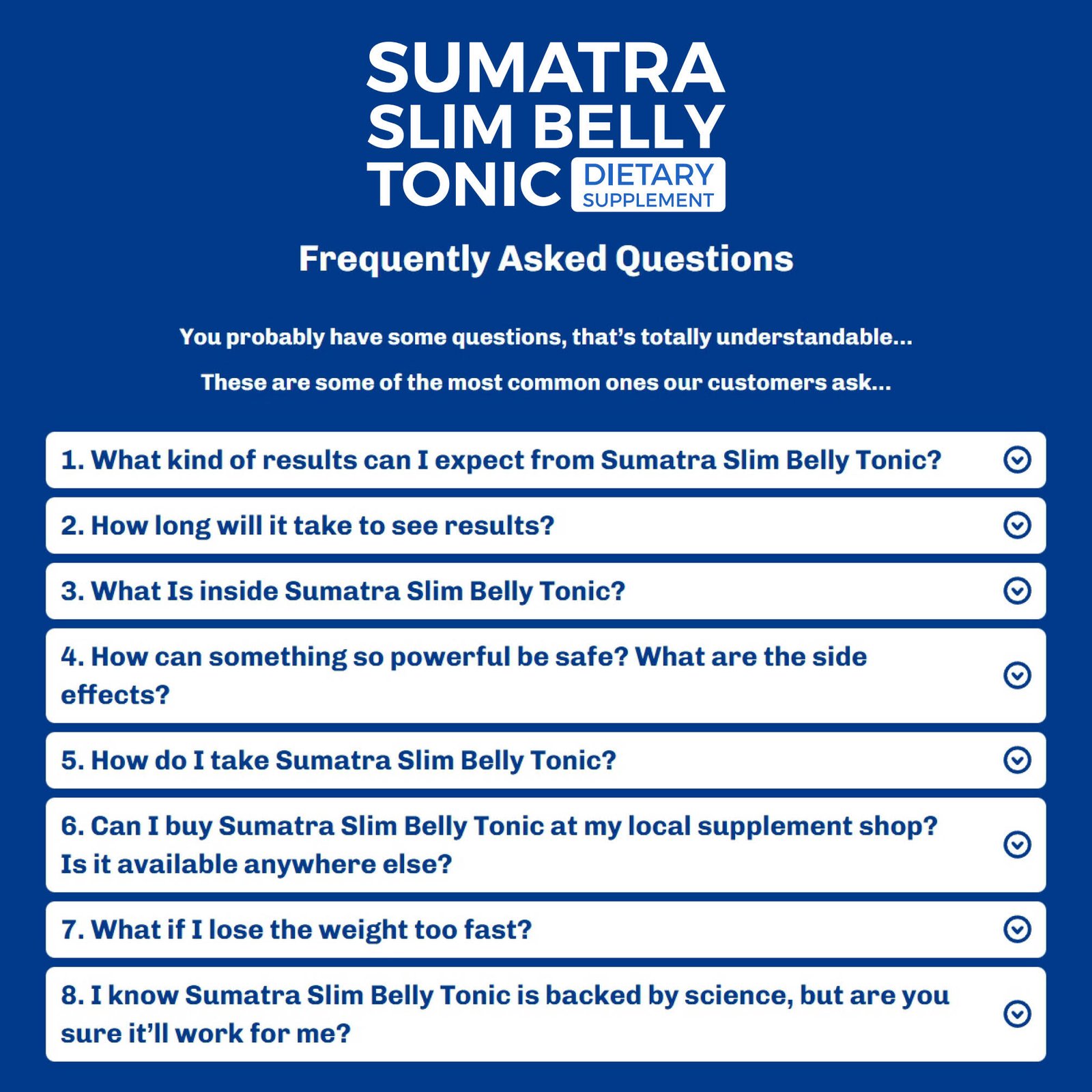Sumatra Slim Belly Tonic