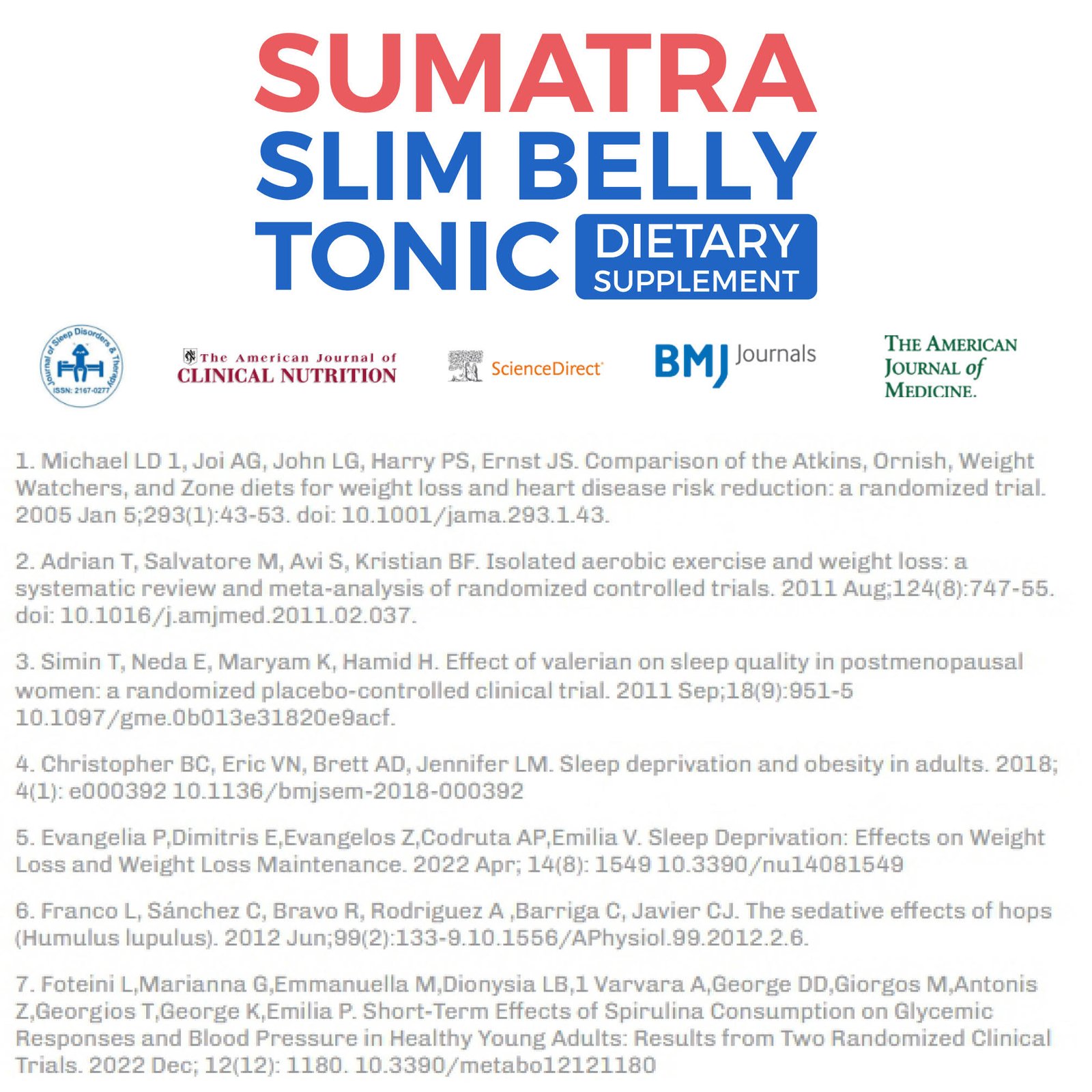 Sumatra Slim Belly Tonic