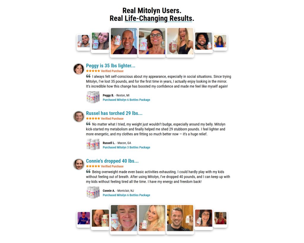 10 Mitolyn Landing Page Text Presentation Files