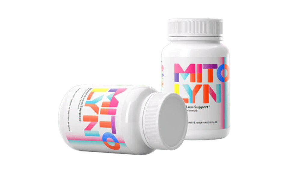 Mitolyn supplement bottle pack off two