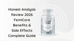 FemiCore bladder support supplement bottle for women