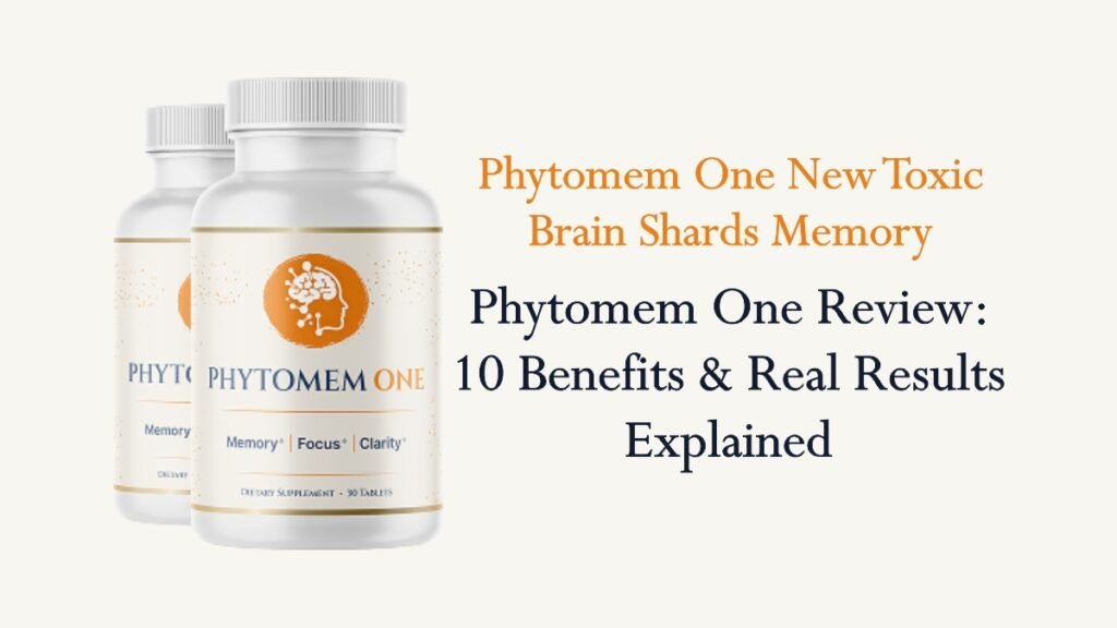 Phytomem One brain memory supplement bottle with natural botanical ingredients