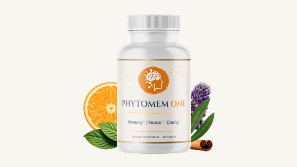 Phytomem One Review: 10 Benefits & Real Results Explained 1 Phytomem One supplement bottle for memory, focus, and mental clarity support