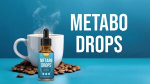 Home 9 Metabo Drops bottle and coffee cup metabolism supplement review