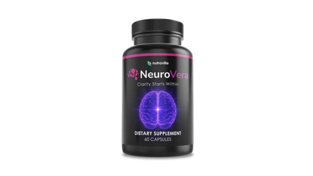 NeuroVera Review 2026 Benefits, Side Effects & Real Results Explained 1 NeuroVera Review 2026 - brain health and memory supplement bottle