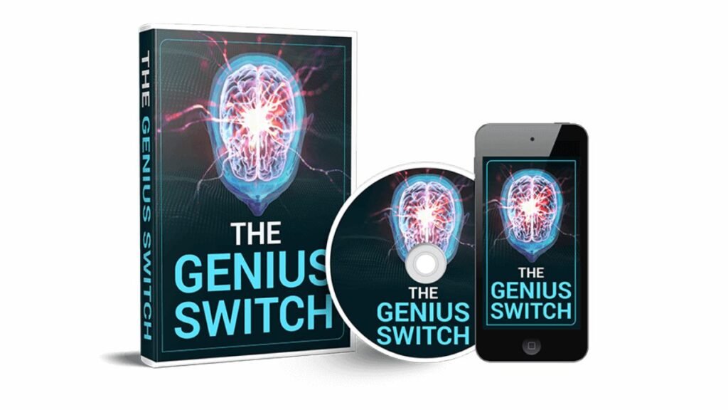The Genius Switch Review: 7 Honest Findings and 1 Real Result Explained 15 The Genius Switch brain audio program box and app screen shown together in a Genius Switch review